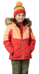 Dětská zimní bunda Hannah Leane JR Poinsettia/cantaloupe