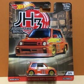 '85 Honda City TurboII - Japan Historics JH3 2/5 premium RR Hot Wheels