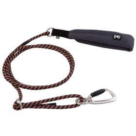 Vodítko Adjustable lanové 120-180cm černá/neon, Hurtta Tloušťka: 11mm