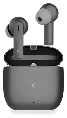 Ksix Meteor šedá / Bezdrátová sluchátka / výdrž 4+28 h / Bluetooth (BXTW10N)
