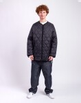 Taion Unisex Military M65 Liner W-Zip Down Jacket BLACK L