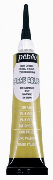 Pébéo Cerne Relief kontura 20 ml - zlatá antická