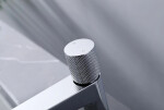CERANO - Umyvadlová stojánková baterie Loreta Grip - vysoká - chrom CER-423589