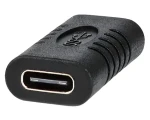 Nedis USB-C spojka černá / Spojka / USB-C - USB-C / USB 3.2 Gen 2 / 10 Gbps (CCGB64900BK)