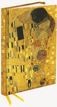 Zápisník Gustav Klimt: The Kiss (Foiled Journal)
