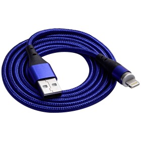 Akyga USB kabel USB-A zástrčka, USB-C ® zástrčka 1.00 m modrá AK-USB-42