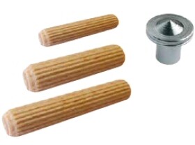 Vseprotruhlare.cz kolík spojovací dřevěný velikost: 8x30mm (01407)
