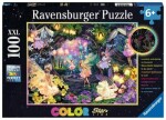 RAVENSBURGER Svítící Vílí les XXL 100 dílků