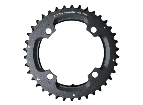 Truvativ prevodník MTB 38T 104mm Alu black 38 zubů