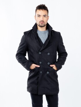 Pánský kabát GLANO černý