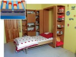 NábytekProNás Sklopná jednolůžková postel KOMPLET - typ (30 lamel š=36 mm)
