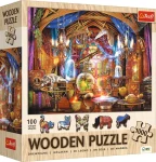TREFL Dřevěné puzzle Magická komnata