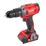 AKU vrtačka s příklepem, 20V, 45Nm, sada 2 bat. v kufru, SHARE20V, FESTA