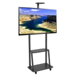 Techly ICA-TR33 černá / Podlahový stojan pro TV / 32-70" / 60 kg / VESA / nastavitelný (ICA-TR33)