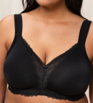 Podprsenka Modern Lace+Cotton N černá - Triumph BLACK 75C