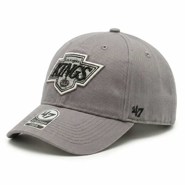 Pánská kšiltovka Los Angeles Kings NHL '47 Closer Stretch Fit Grey Flex