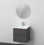 DURAVIT - Zrcadla Zrcadlo, průměr 70 cm, s LED osvětlením LM7851000000000