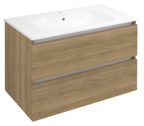 SAPHO - EZARA umyvadlová skříňka 79,8x52x46cm, dub cuneo EZ801-2525