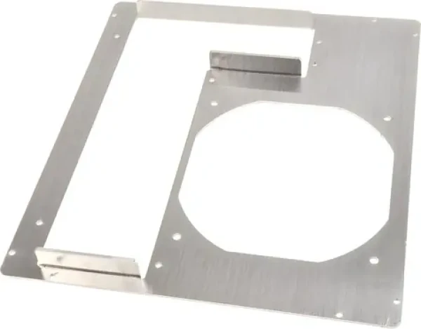DimasTech PCI Backpanel Mini-ITX / Krycí panel slotů / 2 sloty / Hliník (S0026RW)