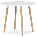 Jídelní stůl 90x90cm, mdf DT-306 WT