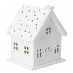 Räder Porcelánový svícen domeček Vines, bílá barva, porcelán