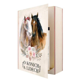 Kosmetická sada Kniha O koních a lidech - sprchový gel 250 ml a vlasový šampon 250 ml
