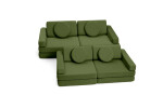 SHAPPY Dětská rozkládací pěnová pohovka SHAPPY PLAY mini Barva: Soft Beige