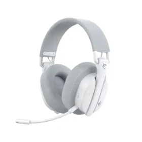 White Shark FIRECREST bílá / herní bezdrátový headset / mikrofon / 1.5m / BT / 3.5mm / PC PS4/5 Mac (FIRECREST-W)