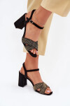 Sandály na podpatku model 214687 Step in style 37