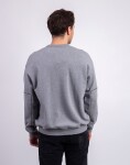 ONE OF XX Grey Melange Embroidered Crewneck Grey Melange M
