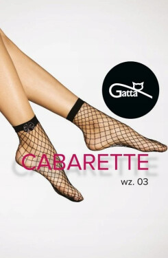 Dámské ponožky Gatta STO 568 03 Cabarette nero univerzální