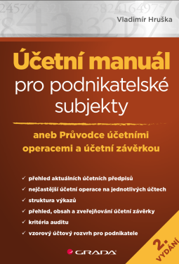 Účetní manuál pro podnikatelské subjekty - 2. vydání - Vladimír Hruška