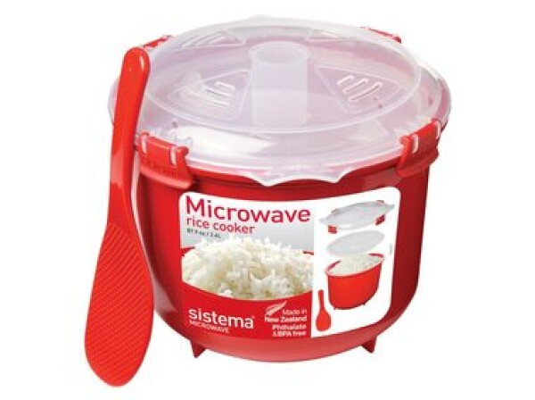 Sistema Microwave Rýžovar 2.6 l červená (9414202011107)