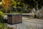KETER KENTWOOD BOX 190L walnut