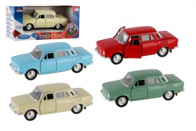 Auto Welly Škoda 100 na volný chod - mix barev