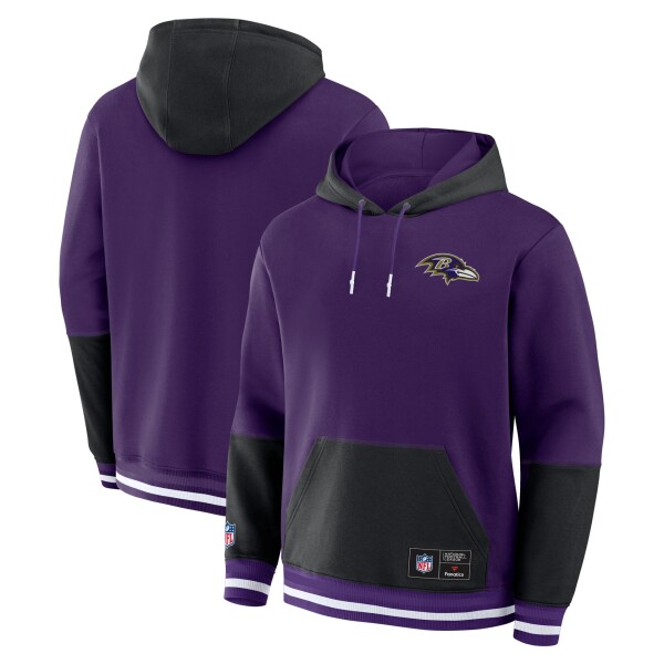 Fanatics Pánská mikina Baltimore Ravens NFL Foundation Hoodie Velikost: XL