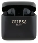 Guess Printed Logo TWS černá / Bezdrátová sluchátka / Dokovací stanice / Do uší (GUTWSSU20ALEGK)