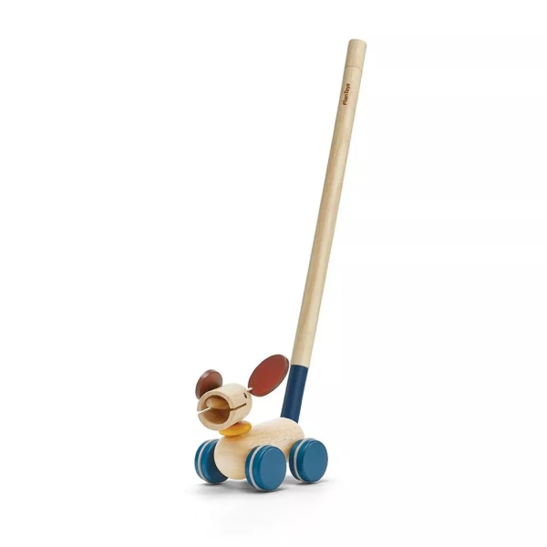 PlanToys PlanToys Tahací a strkací štěně