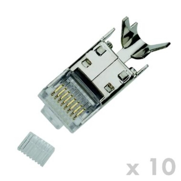 DATACOM konektor RJ45 STP CAT7(6A) 8p8c drát(10ks) 4146