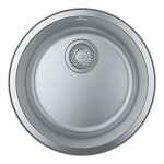 GROHE - Dřezy Dřez K200, průměr 44 cm, kartáčovaná nerez ocel 31720SD0