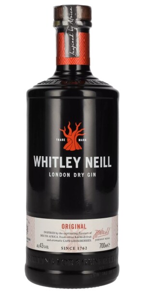 Whitley Neill London Dry Gin 43% 0,7 l (holá lahev)