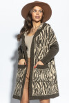 Fobya Cardigan F1788 Brown