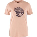 FJÄLLRÄVEN Abisko Wool Fox SS W, Chalk Rose-Port (vzorek) velikost: S