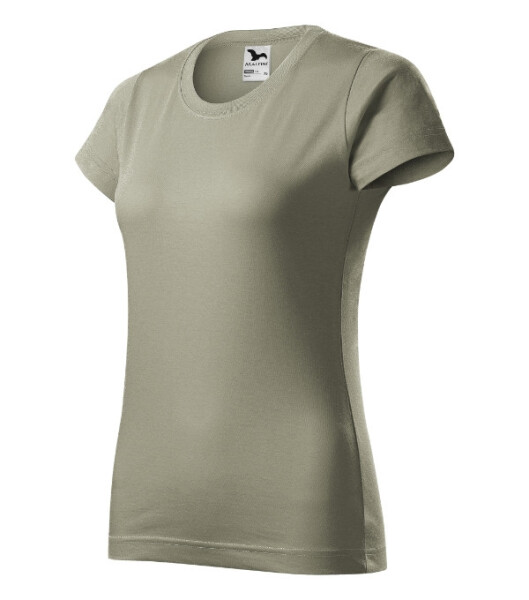 Basic tričko dámské světlá khaki M
