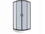 KERRA - Sprchová kabina Tiara 90x90 půlkruhová s vaničkou 5907548112552