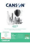 Canson 1557 blok lepený 180g A4 30 listů