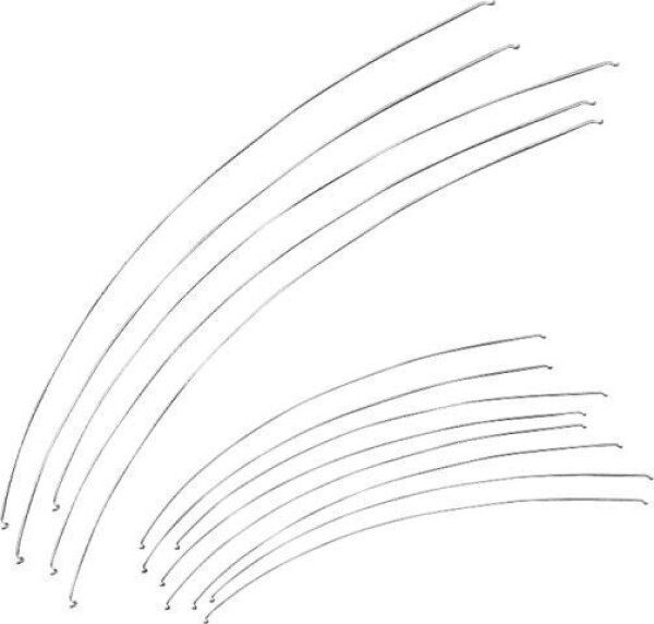 Ohebné drátky 18 ks / 15cm - 25 cm