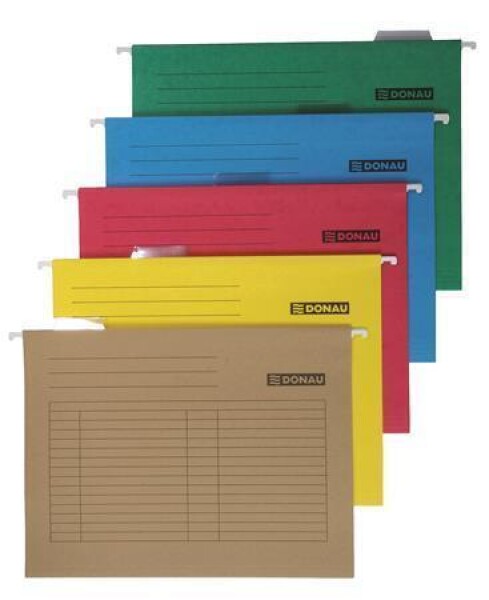 Závěsné kartonové desky A4 DONAU 25ks - modré