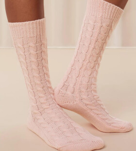 Dámské ponožky Accessories Rib Socks 01 - UNKNOWN - sv. růžové 3681 - TRIUMPH PINK One
