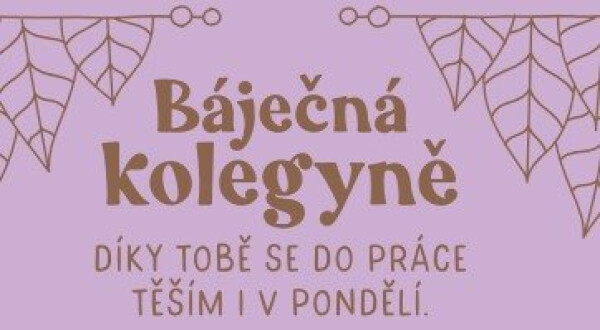 Zrcadlový svícen Báječná kolegyně FIALOVÁ - Albi